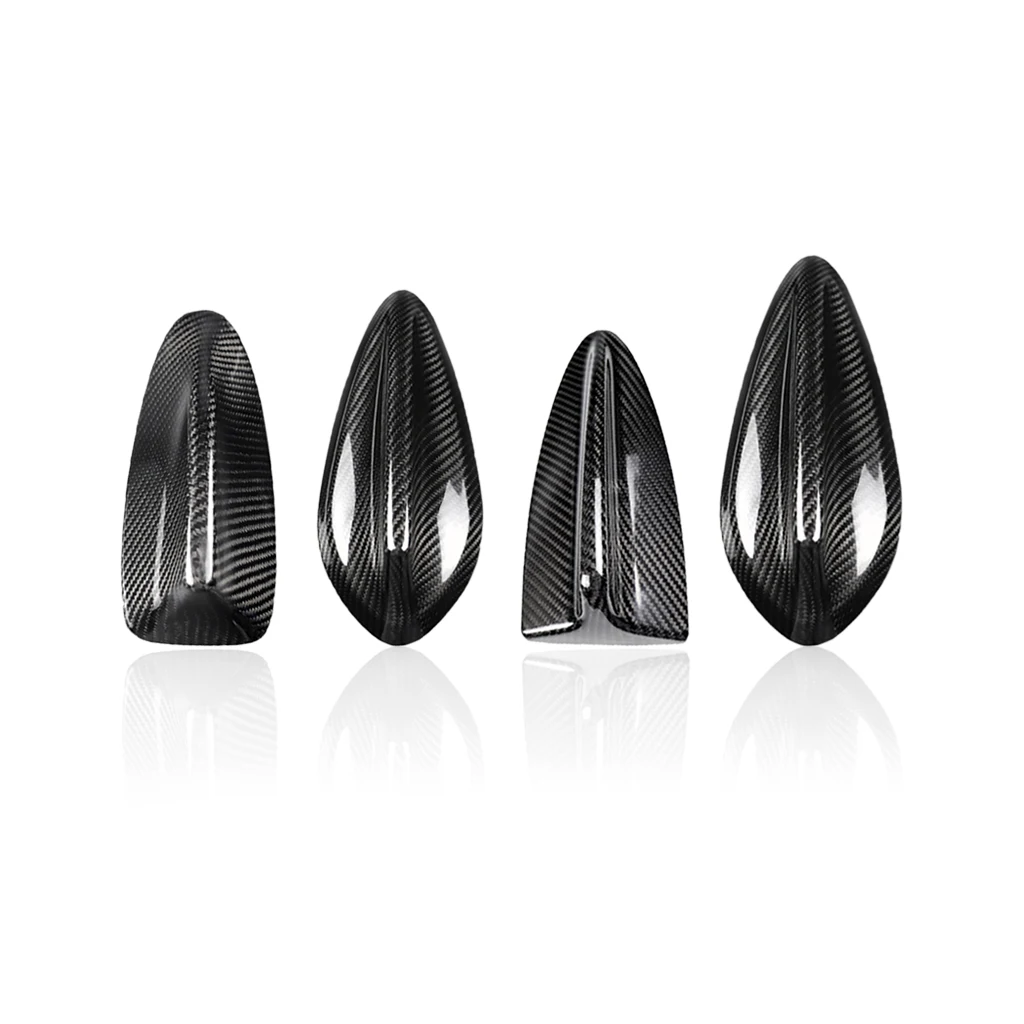 Dry Carbon Fiber Shark Fin Antenna Cover For BMW M2 M3 M4 12345 7 Series X1 X3 F22 F30 F34 F80 F87 F32 F36 F82 G11 G20 G12 G30