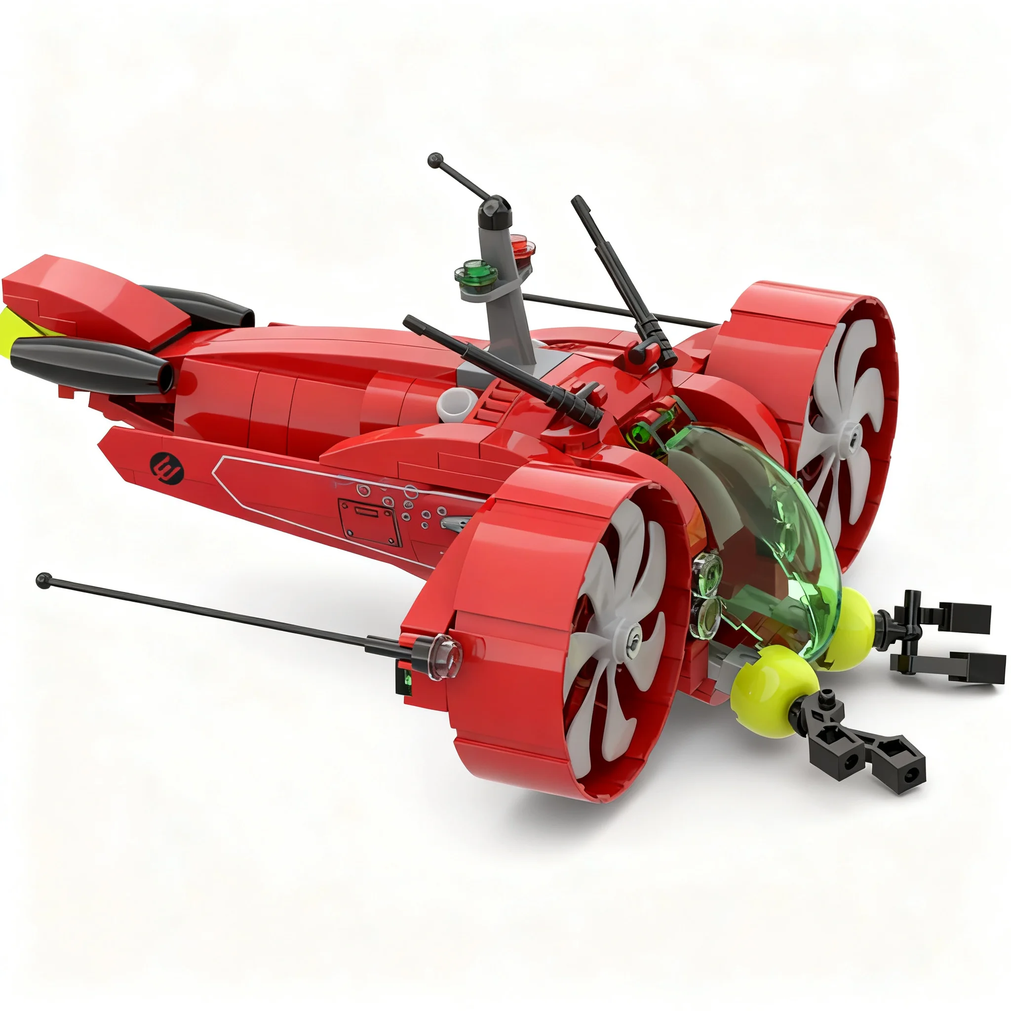 203pcs MOC Deep Sea Explorer Atlantis Model Building Blocks Construction Toys Christmas Gifts Brick Kids DIY Idea Education
