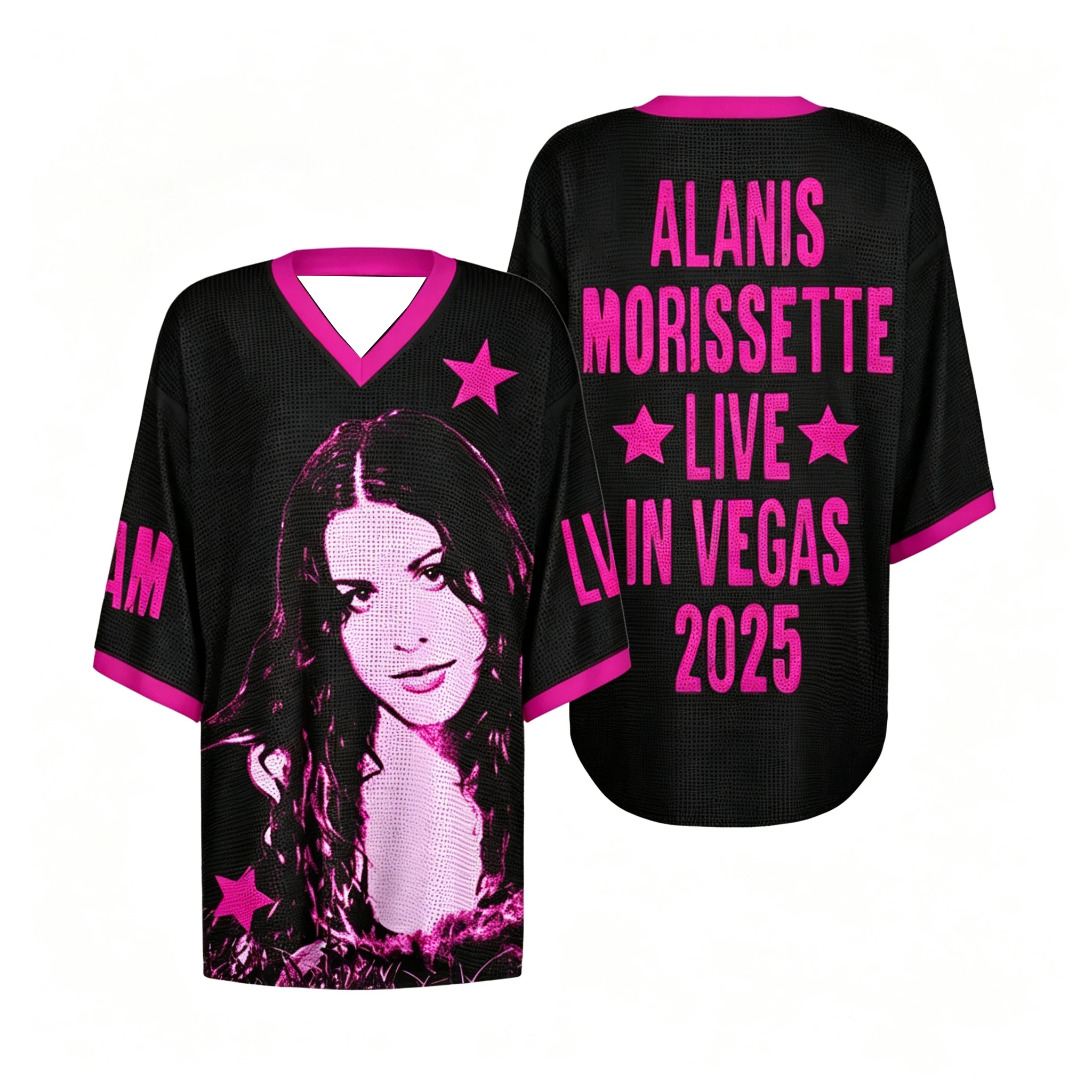 2026 Alanis Morissette fans periphery T-shirt，3D Printing Design,Breathable lightweight，vintage fashionable outdoor sports top