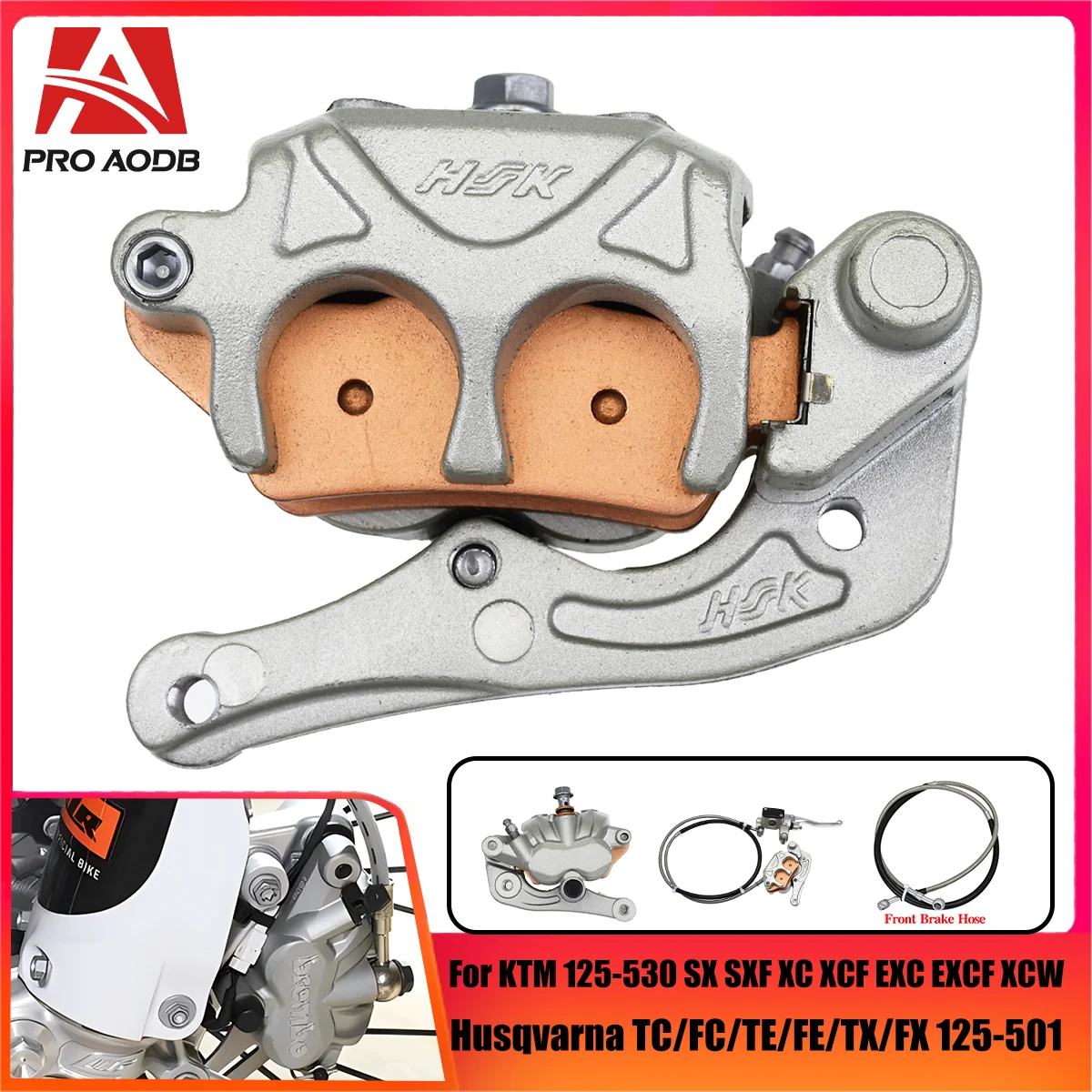 

Motorcycle Front Brake Master Cylinder Lever Caliper Pump For KTM 125-530 EXC EXCF XCW SX SXF XC XCF XCFW TPI Six Days 2014-2023