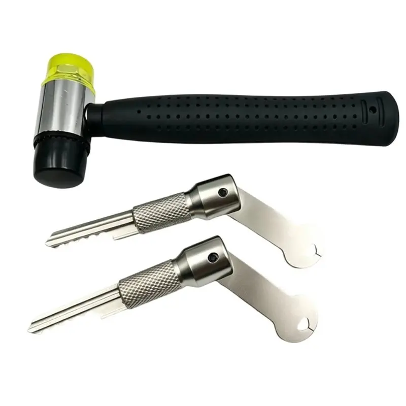 AC88 Portable Hammer Bump Key Set Professional Beginner Lock Repair Tools for SS001 SS002