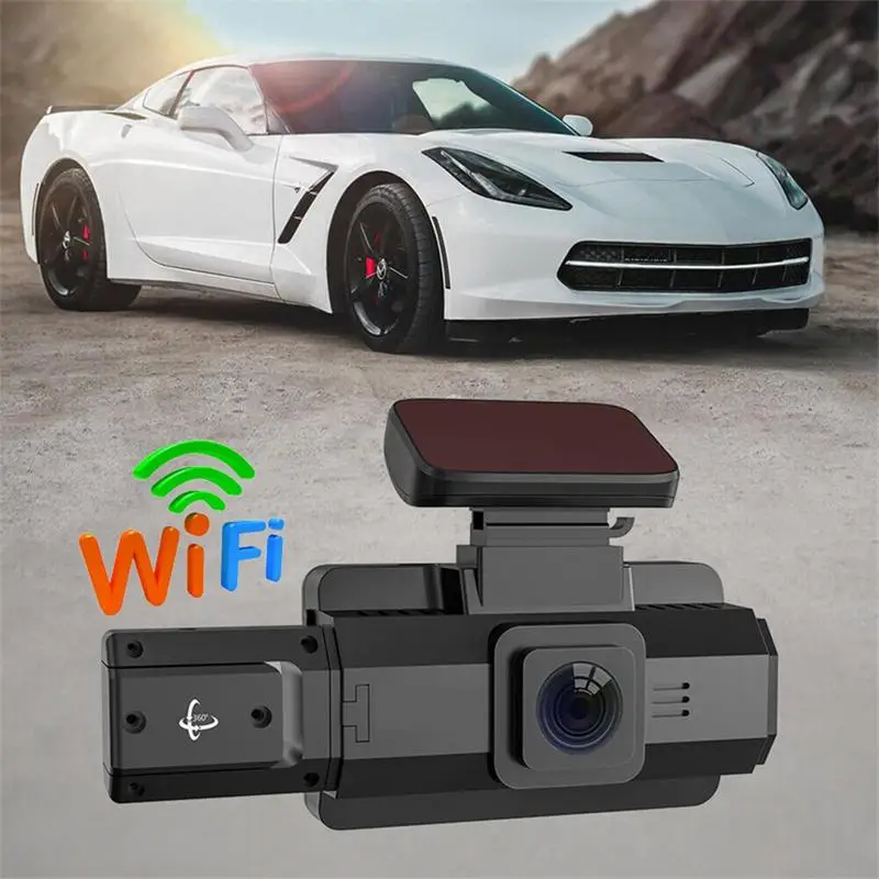 

Full HD 1080P Dashcam 170 Degree Wide Angle Double Recording Front And Rear Camera Car DVR Night Vision G-Sensor Parking Monitor