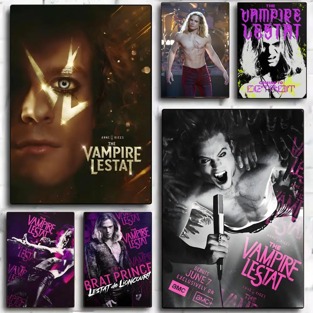 Gothic Novel The Vampire Lestat Poster Modern Wall Decor Collection for Home Design