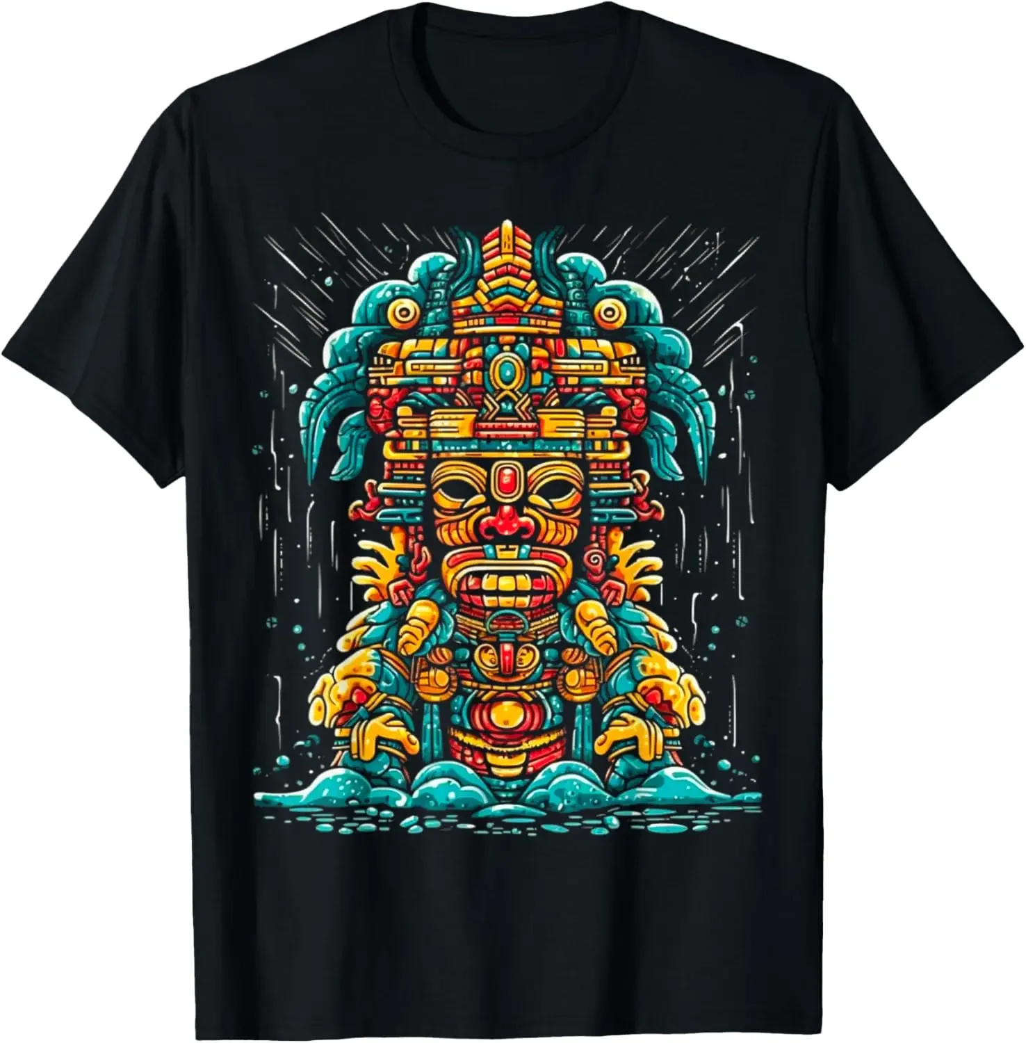 

Chaac Mayan Mythology God of Rain T-Shirt