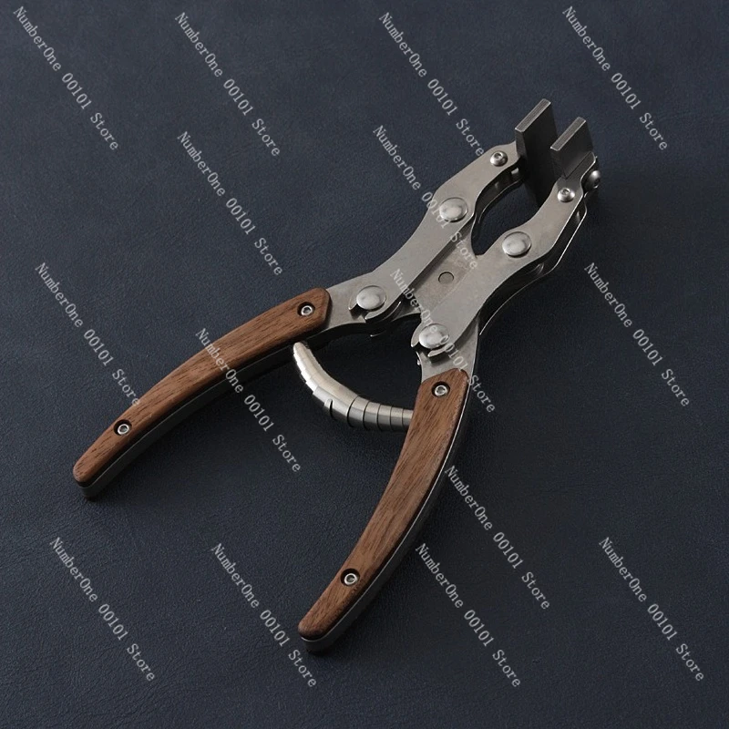 

The second generation of cost-effective flat pliers, parallel pliers, handmade DIY leather pliers 38mm 350g