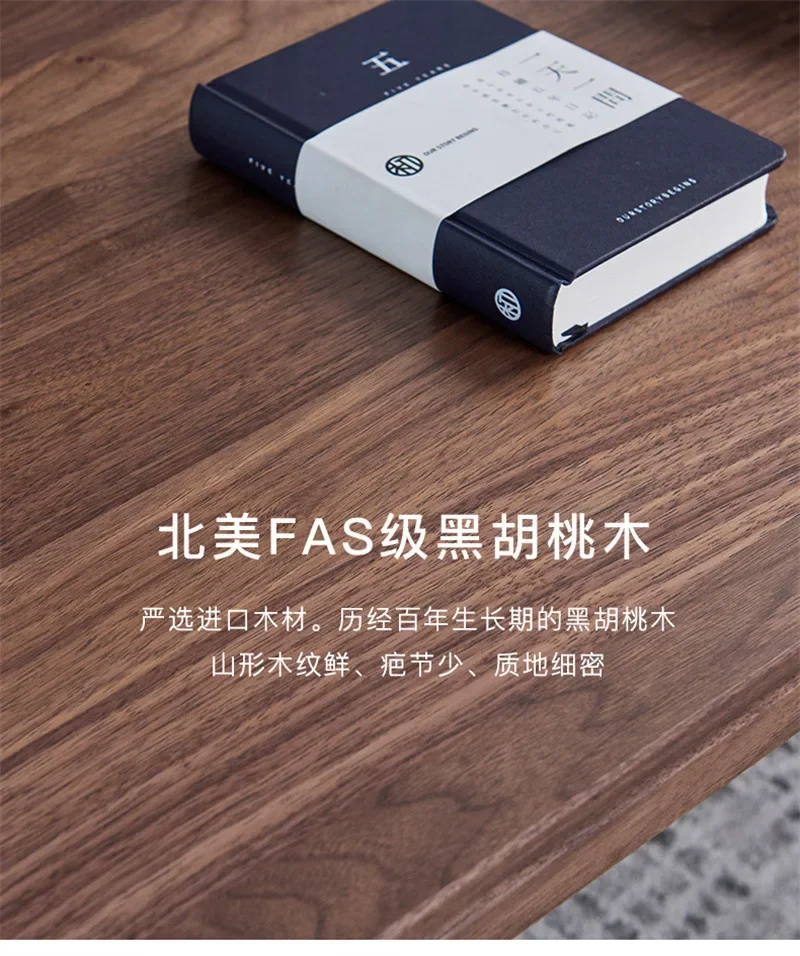 Solid Wood Living Room Tea Table Japanese Simple Log Side Table Table