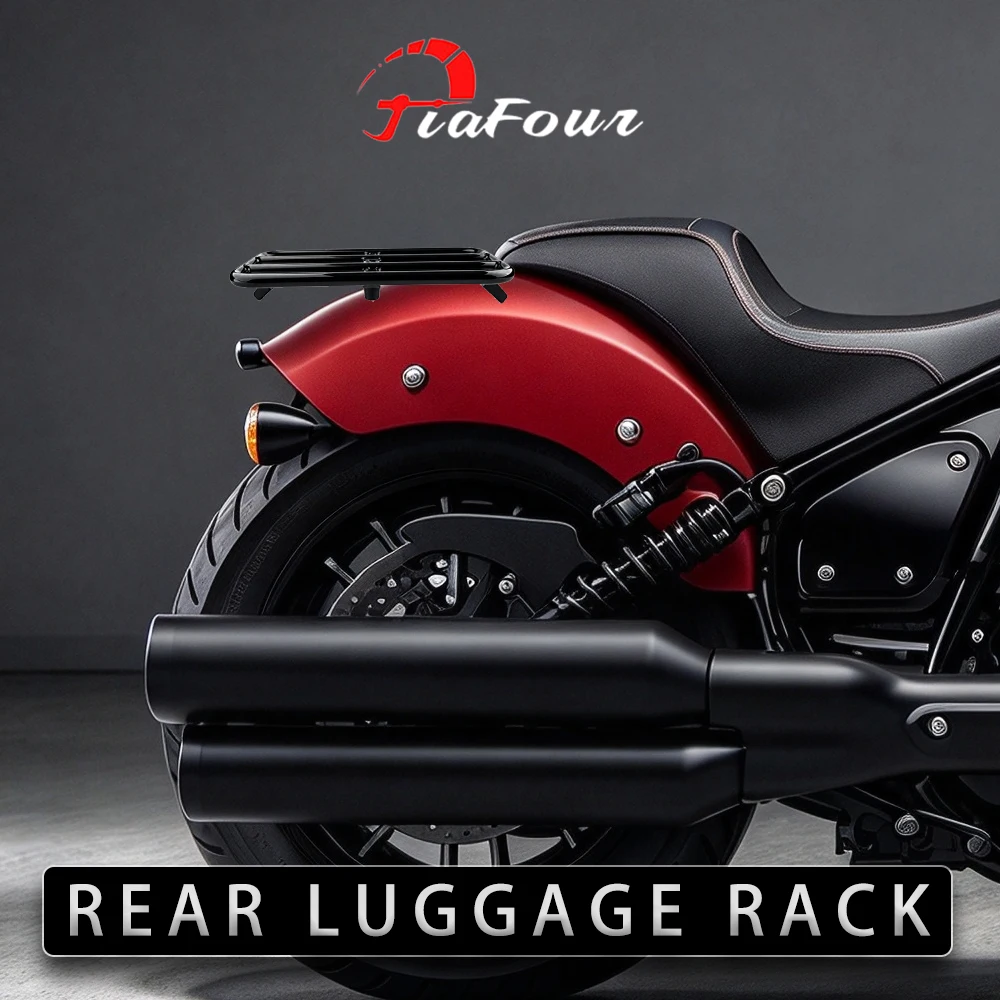 Motorcycle Rear Luggage Rack For Indian Super Chief Chifbobber Dark Horse 2022-2024 Accessories Storage Box Support