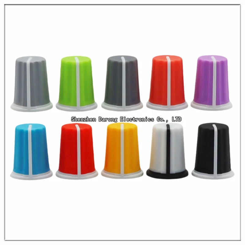 

5PCS Rubber Pioneer DJM rotary disc player controller EQ cap D-axis potentiometer rotary knob mixing console rotary cap