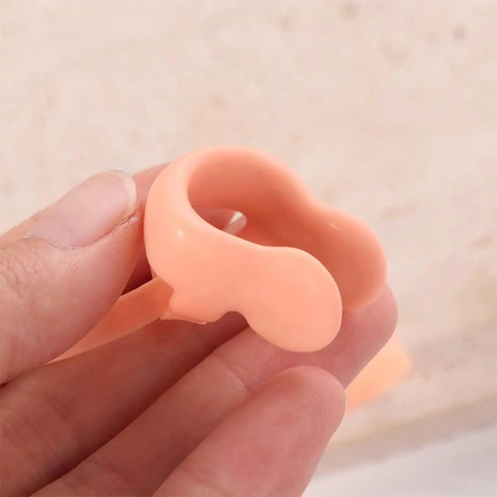 With String Swimming Nose Clip Latex Strapped Silicone Rope Nose Clip Reusable Soft Swimming Nose Plugs Diving Surf Swim