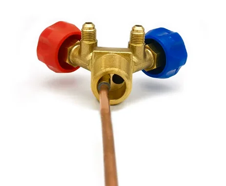 Explosion-Proof QF-13Y Refrigerant Recovery Special Valve High & Low Pressure Y Horn Valve Switch