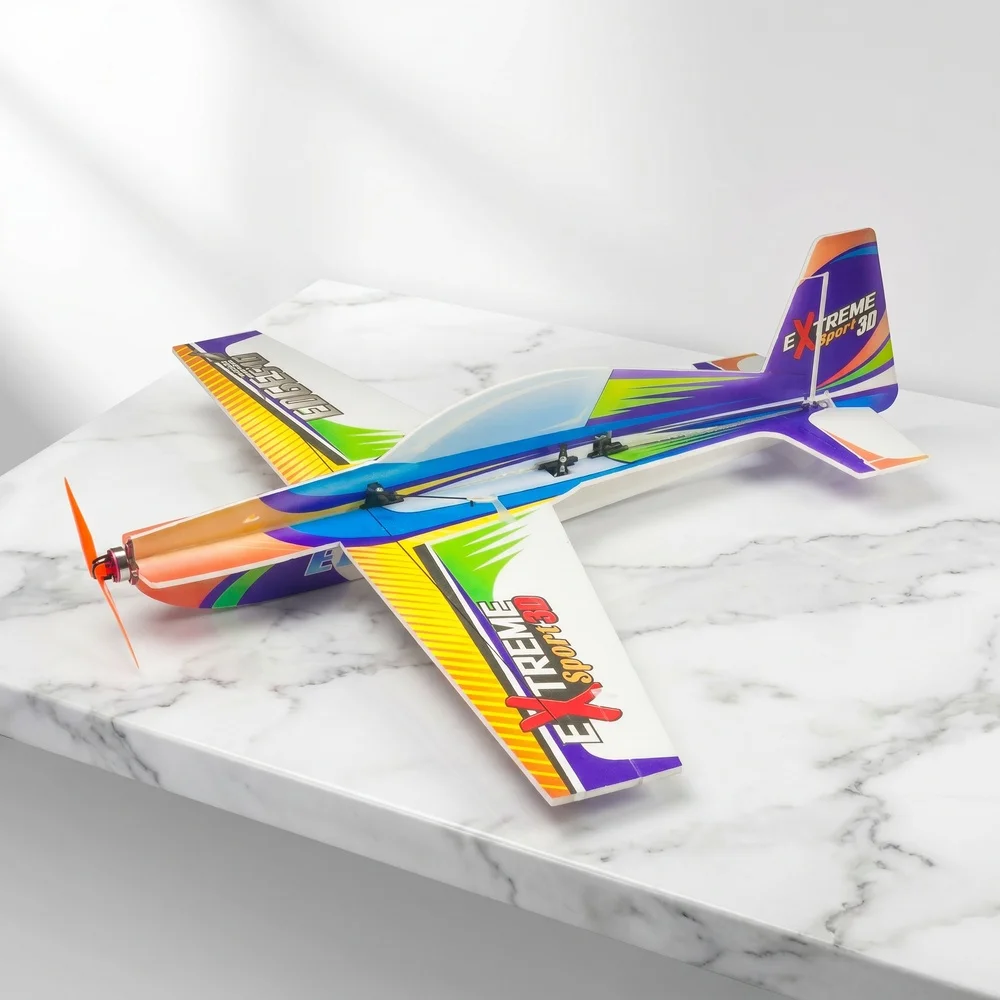 710mm EPP Foam 3D RC Airplane Kit, Lightweight Aerobatic for Indoor/Outdoor - Beginner to Advanced Xtreme Flyer