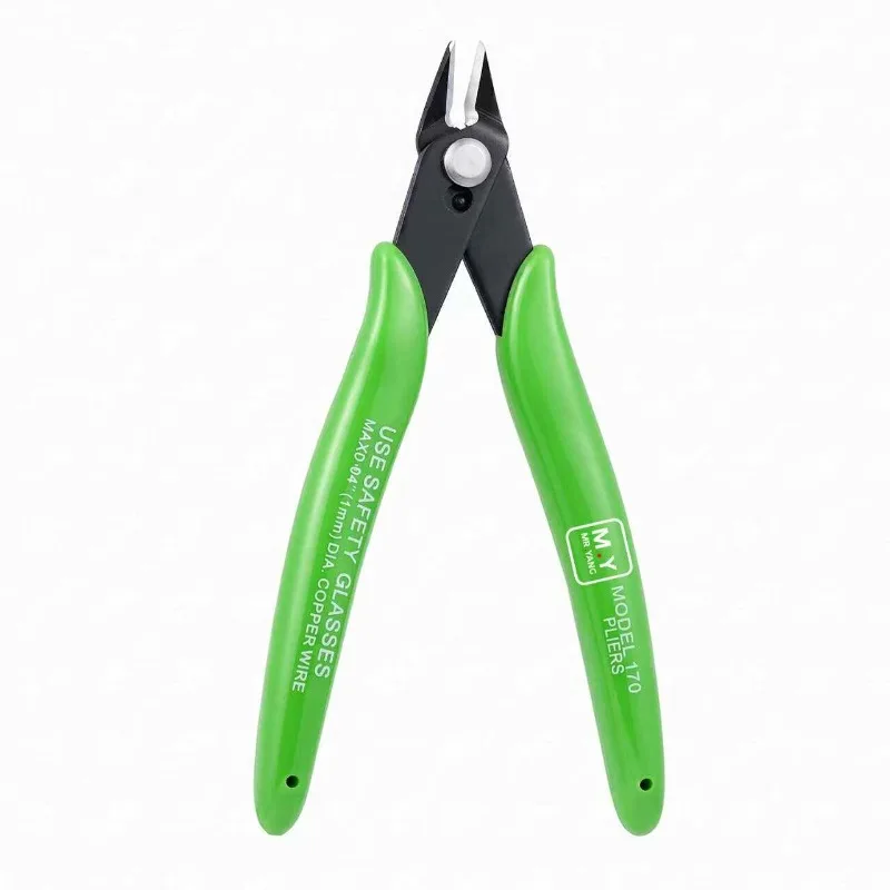 YCS MR.YANG MY 170 Carbon Steel Side Cutters, Sharp Flush Cutting Pliers for Phone PCB Repair Copper Wire Trimming Tool