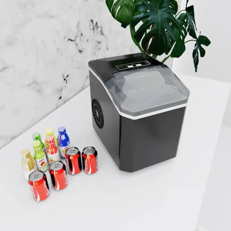 Portable Counter top One-Click Operation Ice cube maker machine ice tube maker machine for Home