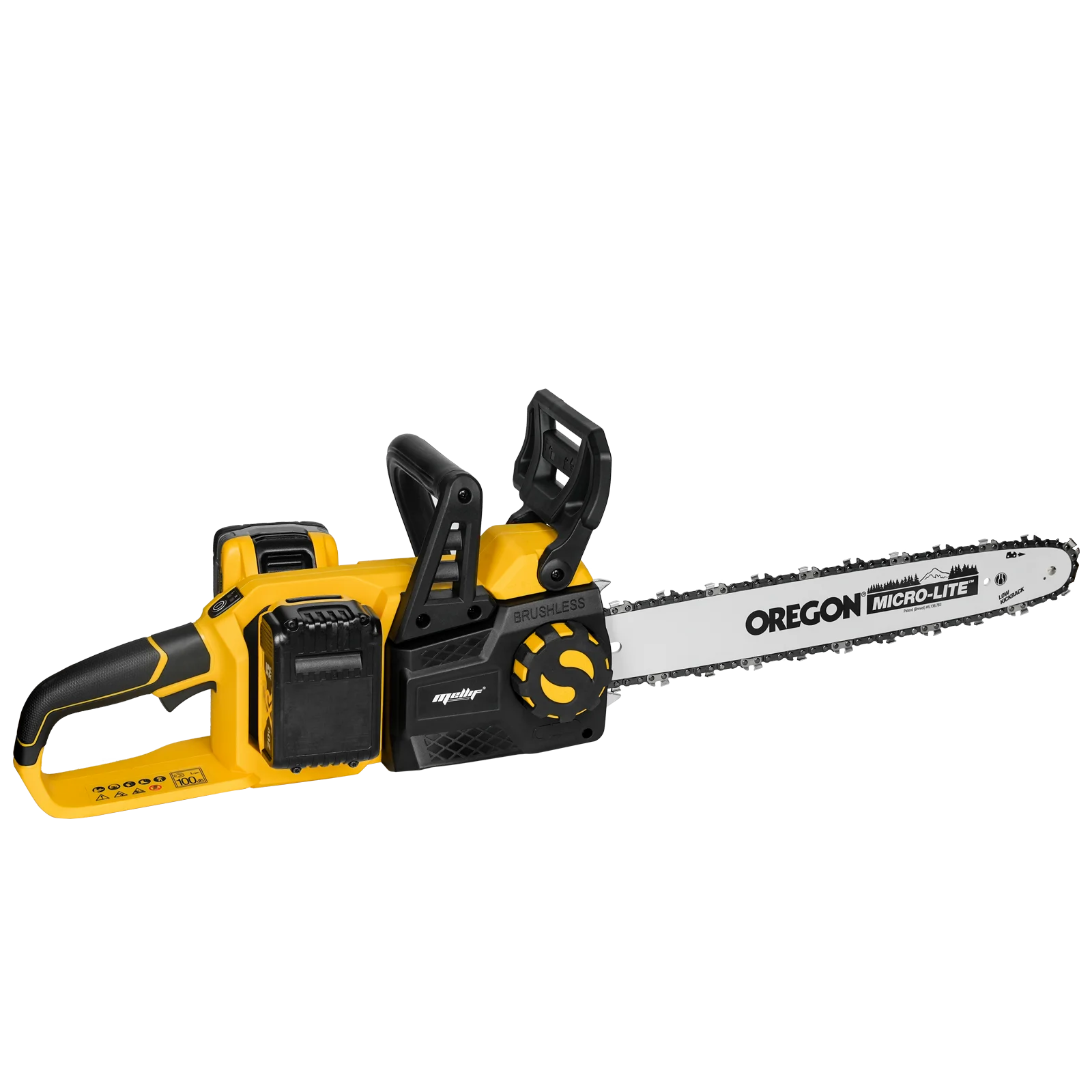 

16" Brushless Cordless Chainsaw Compatible with Dewalt 20V Battery, Handheld Electric Chain Saw for Tree Wood Cutting(tool only)