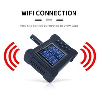 2025/air quality monitor wall mount co2 meter detector 5 in 1 equipment for pm 2.5 pm 10  hcho indoor home outdoor