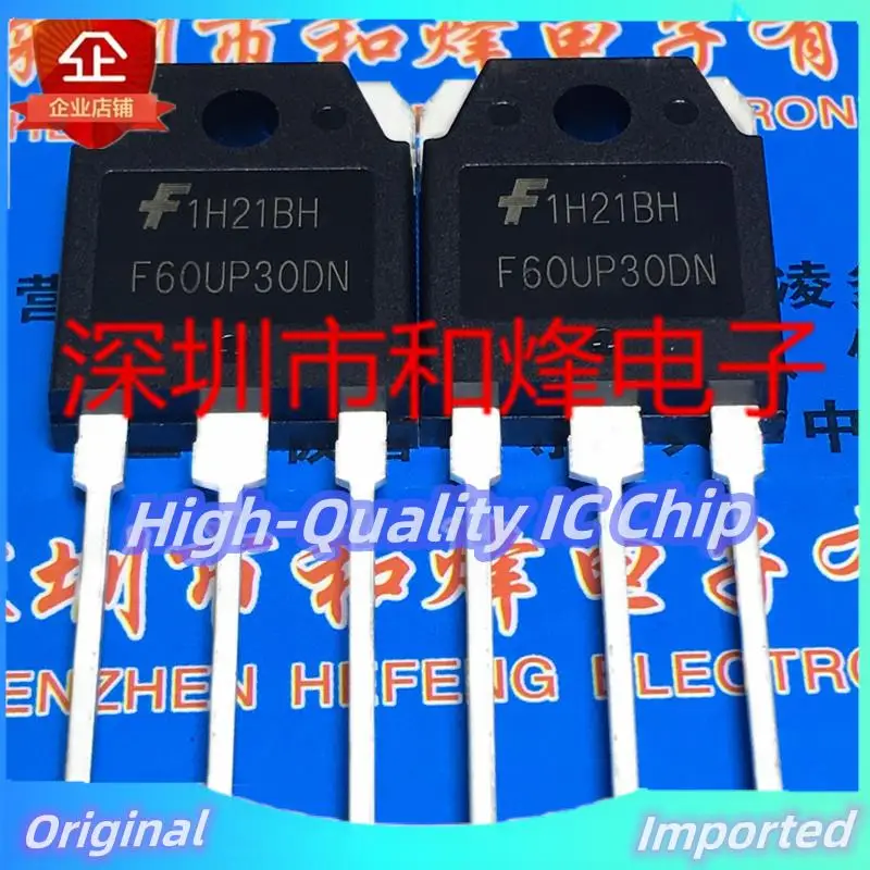 10PCS-30PCS  F60UP30DN FF60UP30DN  TO-3P 60A 300V Imported Original  Best Quality