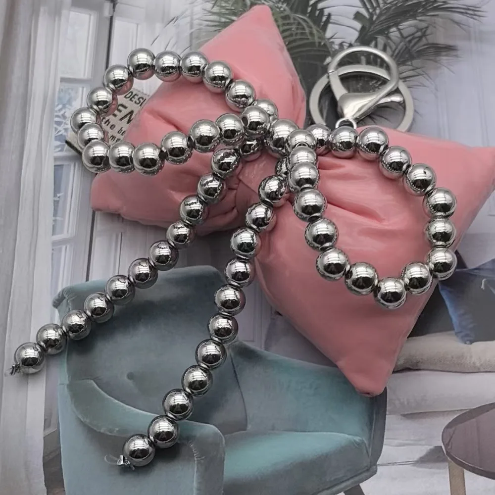 

Kawaii Sweet 3D Bowknot Keychain Bag Accessories INS Korean Beaded Pendant Keychain Bag Hanging Pendant Gifts