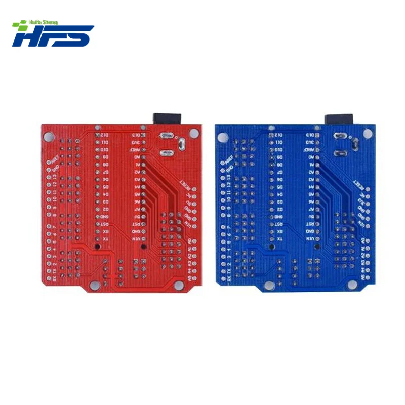 Nano-und Uno-Mehrzweck-Erweiterungs karte atmega328 Learning Board für Arduino Nano 3,0