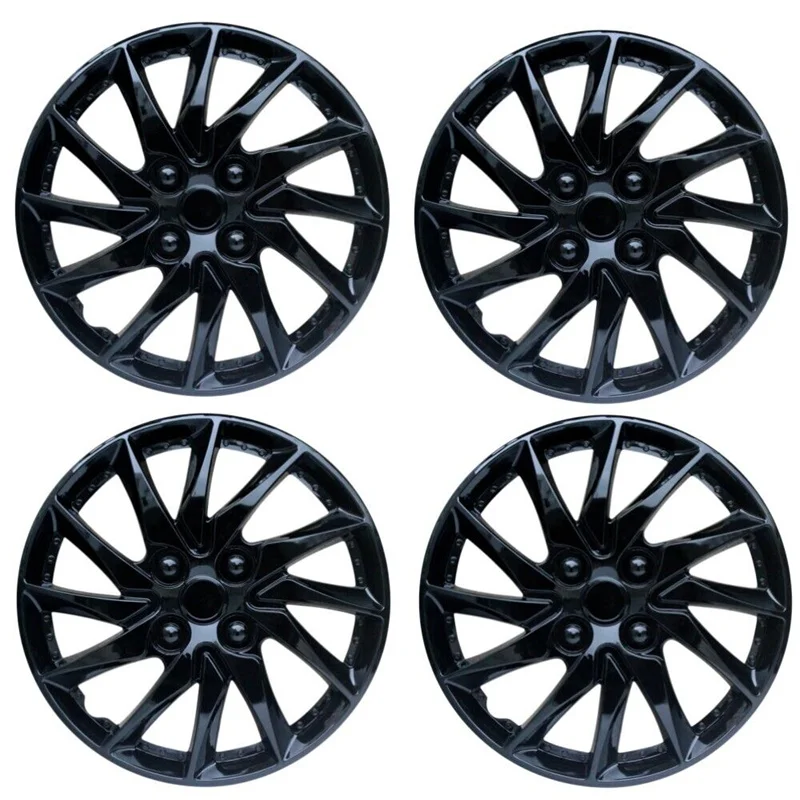 1Pcs Wheel Hub Car Hubcaps Covers Cover Cap 14 Inch Hubcap Caps For Auto Case Replacement Vehicle Automotive Rim Trims