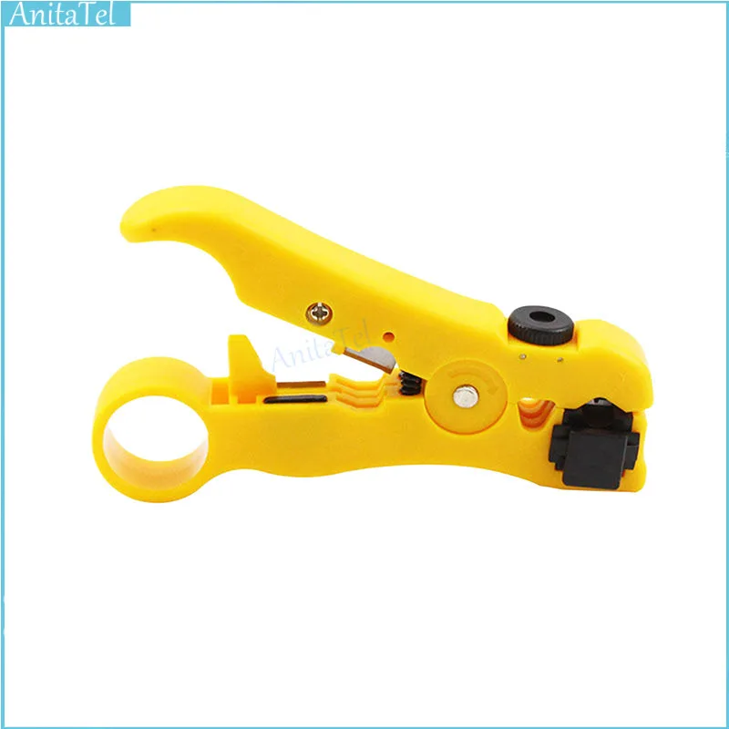 

Multifunction All-In-One Coaxial Cable Stripper Cutter Plier Rotary Wire Stripping Electrician Tool