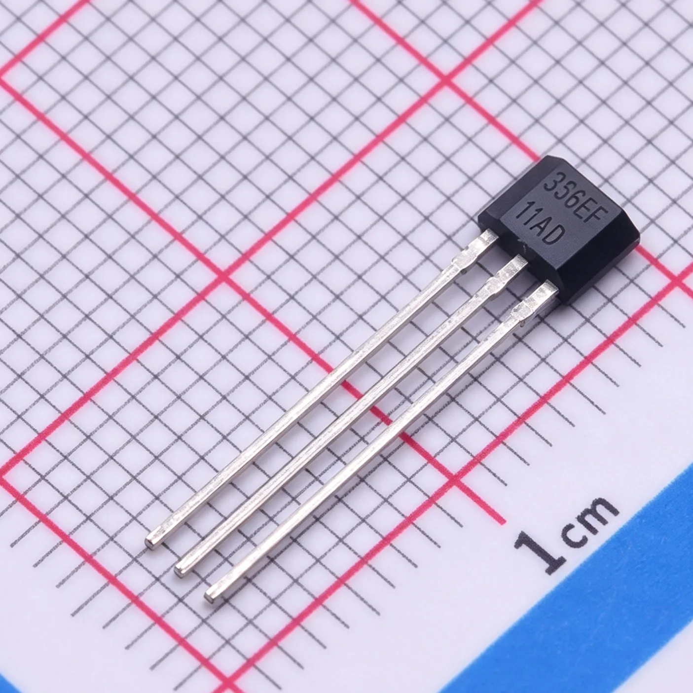 10PCS DRV5011ADLPG Marking 11AD TO-226 TO-92-3 20mA 3mA ±3.8mT ±06Gs push-pull NEW Original latch Linear Hall effect sensor