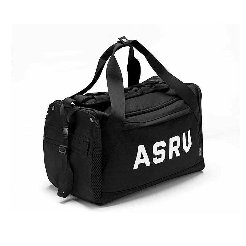 Sacos de viagem preto da capacidade das mulheres dos homens ginásio unisex bolsas esportes basquete ao ar livre náilon zíper multifuncional bolsa ombro