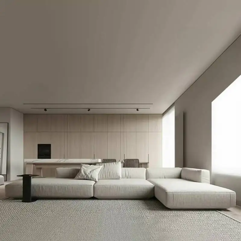 

Lounge Desing Living Room Sofas Aesthetic Corner Sleeper Nordic Sectional Sofa Lazy Modular Muebles Para Hogar Home Furniture