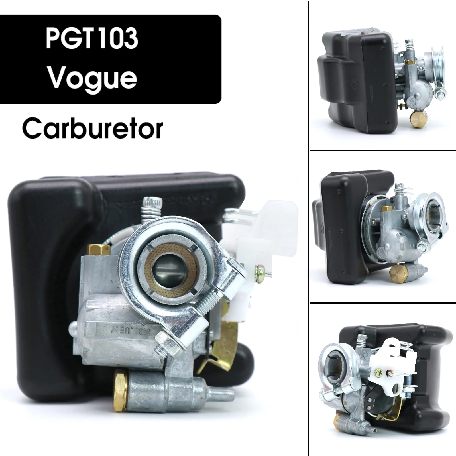 Carburador de motocicleta Alconstar para Peugeot 103, carburador de 12 mm para Peugeot PGT103 Vogue 103SP MVL 2T Moped