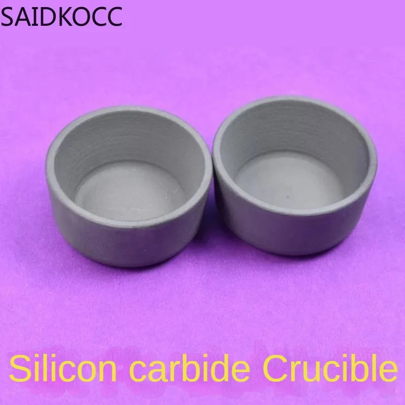 

High temperature wear-resistant reaction sintering of circular silicon carbide crucible high hardness materials