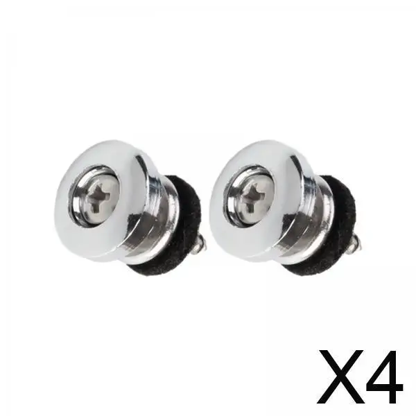 

4x2 шт., замки для гитарного ремня, кнопки, гвозди для гитарного хвоста, профессиональная пряжка для гитарного ремня для праздника, романтическая гитара