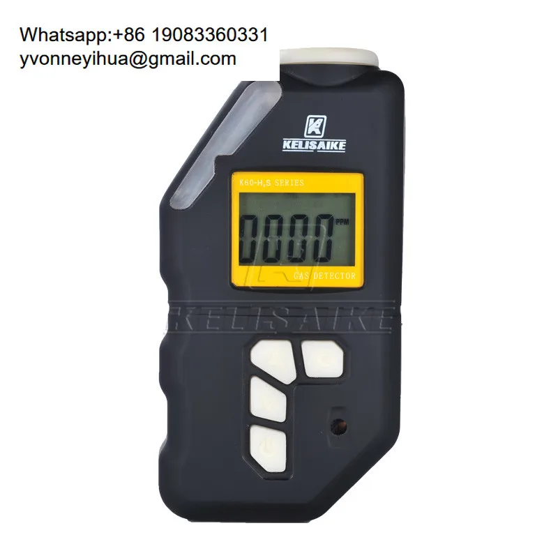 K60 Portable Diffussion Type 4 Gases Multi Gas Detector CO O2 H2S CH4 LEL For Mining Use