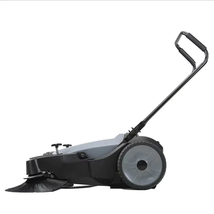 Электрический Paddock, ручная подметальная машина для дорожных прогулок за пола, ручная подметальная машина для уличной уборки