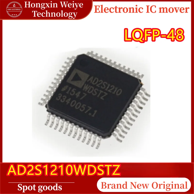 (1/5 pièces) AD2S1210WDSTZ AD2S1210 LQFP-48 Convertisseur résolvateur-numérique, puce IC originale, neuve, en stock, expédition rapide