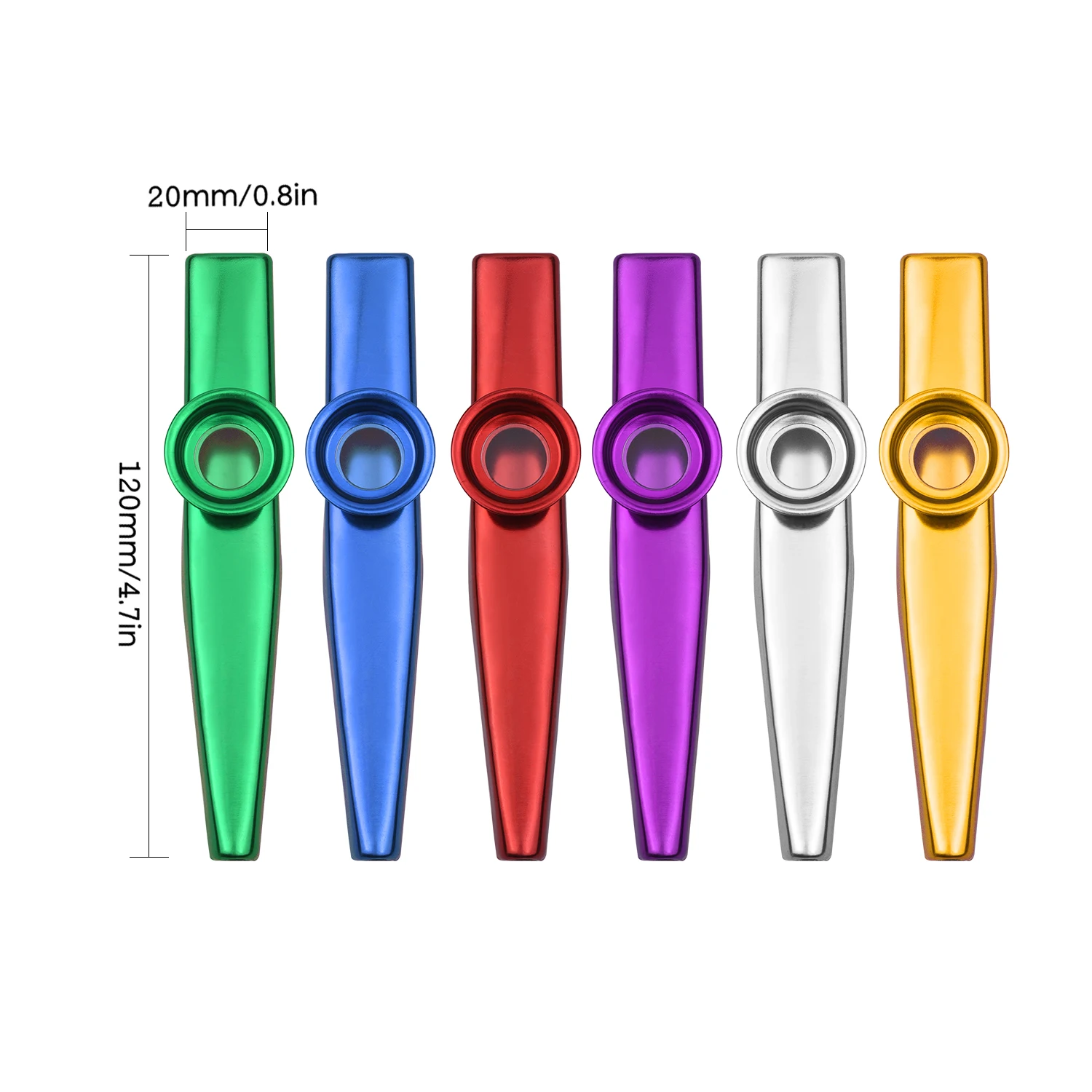 

Aluminum Alloy Kazoo Musical Instrument for Child Adult Beginner aluminum kazoo kazoo for adults kazoo musical instrument