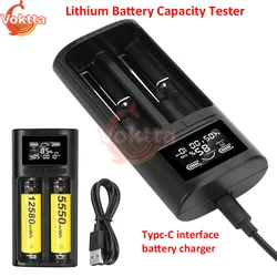 18650 21700 Lithium Battery Capacity Tester LCD Display Digital Battery Charger Capacity Indicator Power Detector Battery Tester