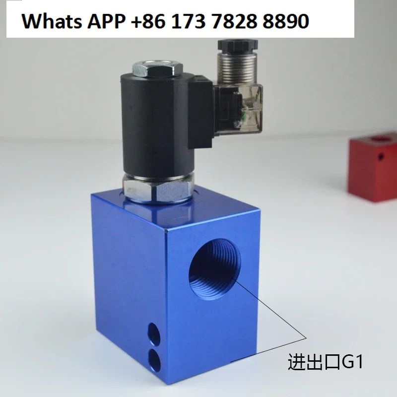 Threaded cartridge normally closed two-way cut-off solenoid valve DHF16-228/SV16-28 2NCSP