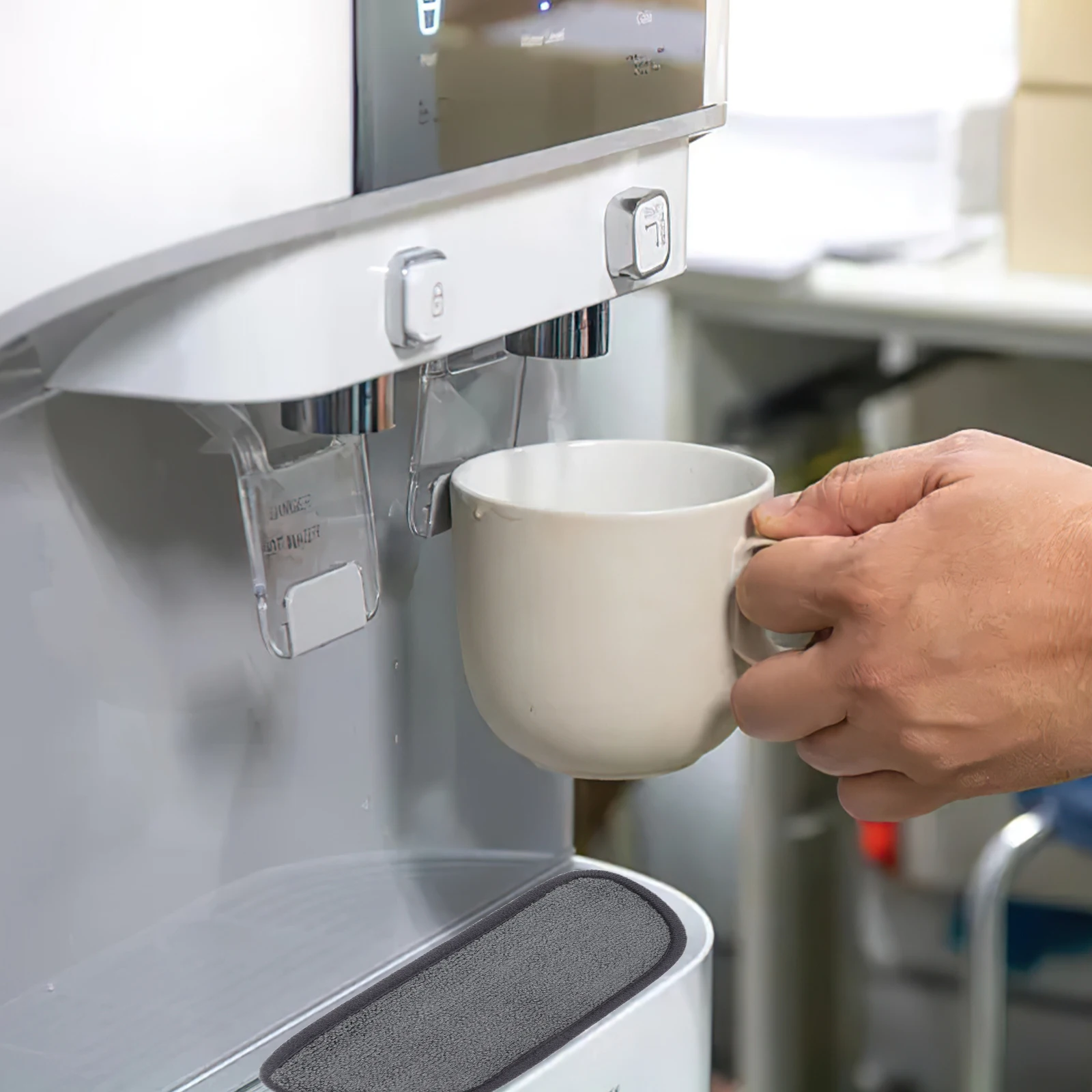 

4Pcs Refrigerator Water Drip Catcher Pads Absorbent Artificial Fiber Water Dispenser Tray Home Fridge Drip Cushion