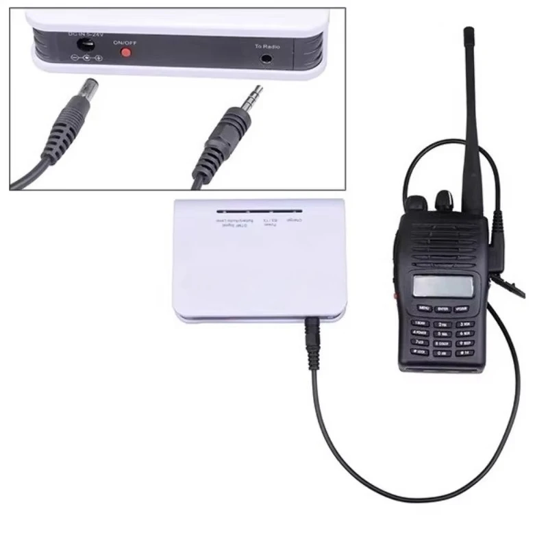 SR-112 Wireless Intercom Recorder Simplex Repeater Relay Controller Multifunctional Voice Recording Device