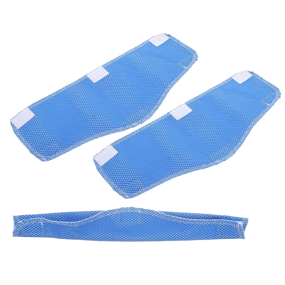 

3Pcs Hard Hat Sweat Pads Sweat Absorbing Cooling Inserts for Outdoor Workers Miners Cyclists Moisture Wicking Reusable Washable