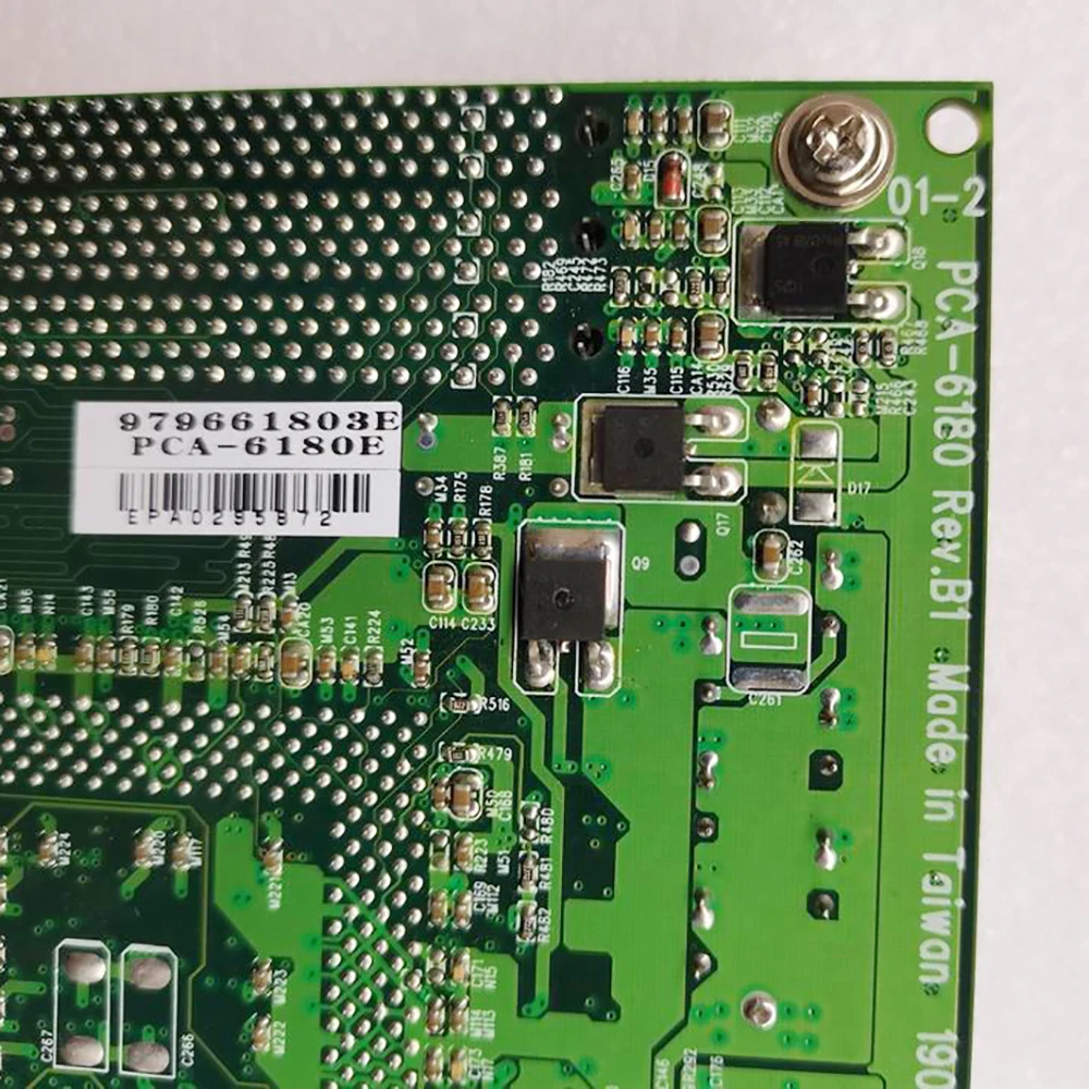 PCA-6180 Rev:B1 PCA-6180E Industrial Control Motherboard With CPU Memory Fan Memory Fan