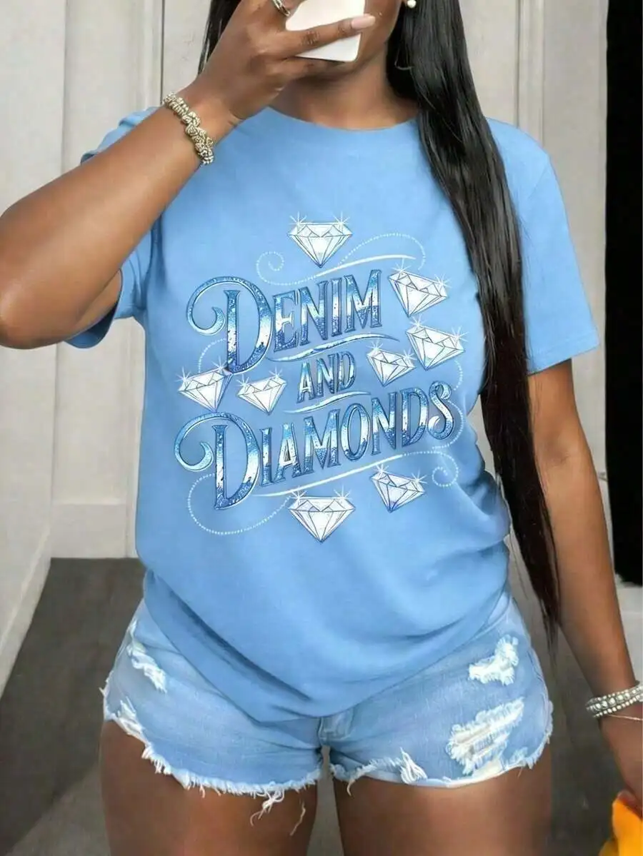 Women's-Shirts And Pearls With Bow, Plus Size Summer Beach Vacation, Outfit Stylish Women-Shirt Daily Wear-Back To School Shirt-