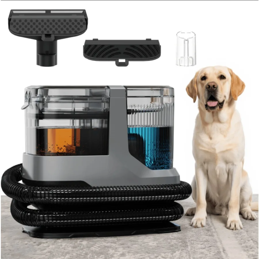 PS688 600W Vacuum Cleaner with Pet Hair Deep Cleaning for Carpets Mats Furniture Fabric Car Interiors 4-in-1 Design WiFi+APP Co