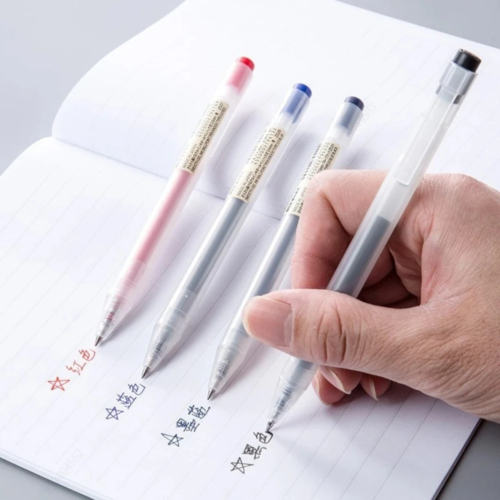 0.5mm Druk Gel Pen Inkt MUJIs  - Muji Stationery Gel Pen recensie en prijs