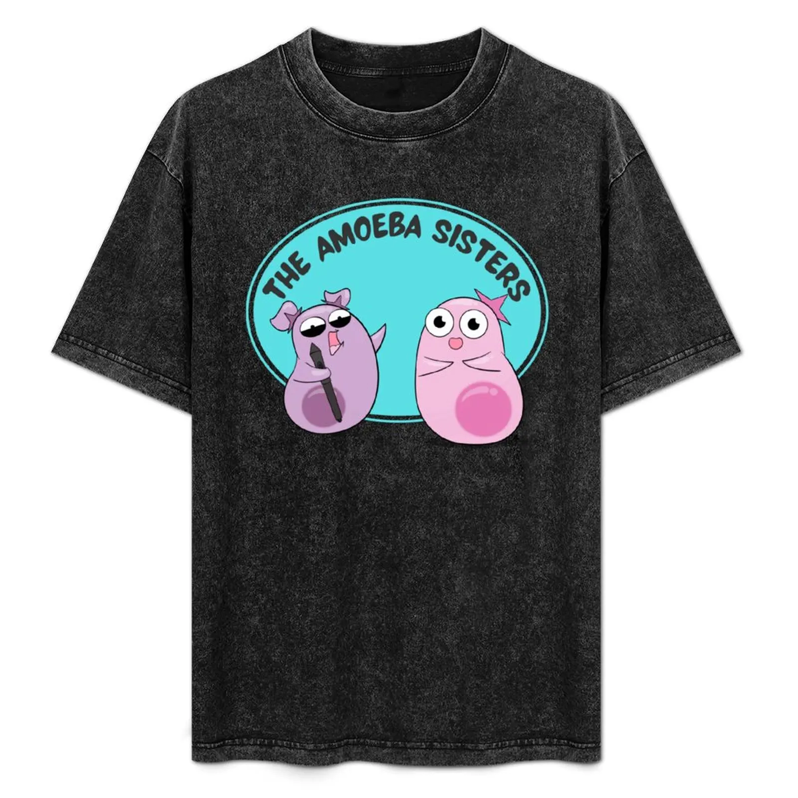 

Amoeba Sisters Sisterhood T-Shirt quick-drying oversized t shirt blacks t shirt men 100℅ cotton