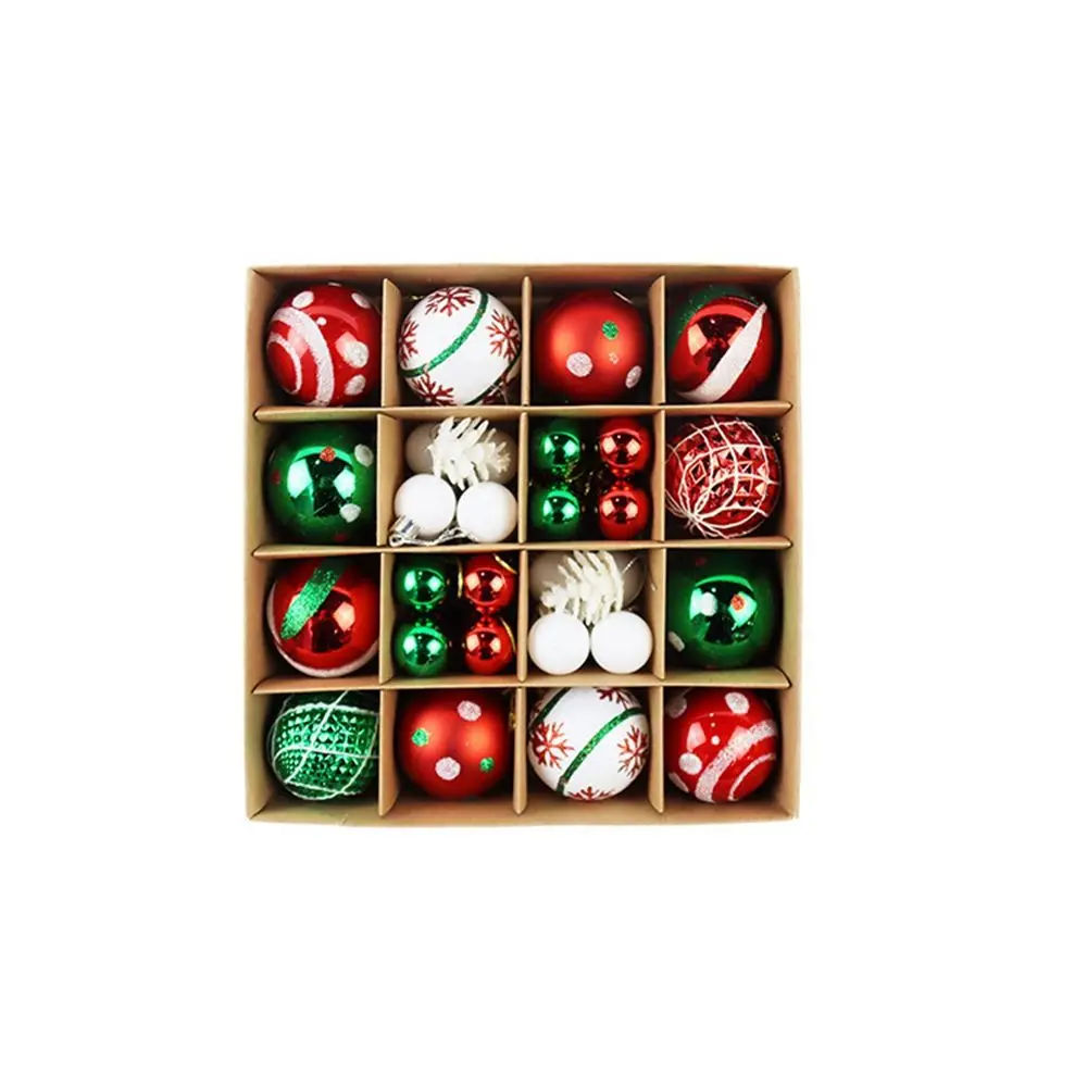 

Bright 1 Set Hanging Ornament Ball Navidad Gift DIY PS Party Supplies Christmas Balls Xmas Tree Ornaments Christmas Decor