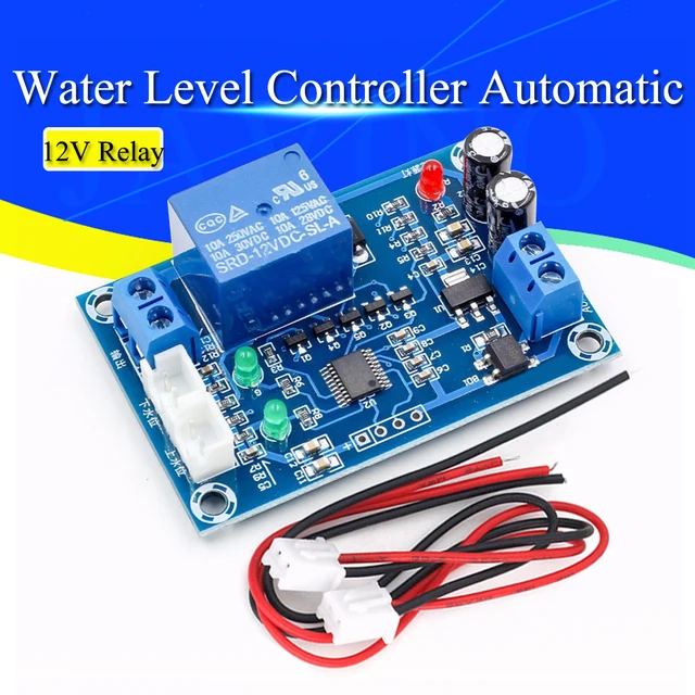 XH-M203 sterownik poziomu wody automatyczny sterownik poziomu wody przełącznik poziomu wody sterownik pompy wodnej poziomu wyjście przekaźnikowe 12V