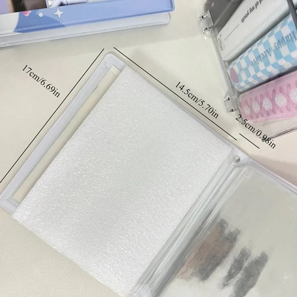 INS Large Capacity Card Album Postcard Book Collectible Card Album Photocard Binder PVC Idol Card Collect Book Stationery Gift