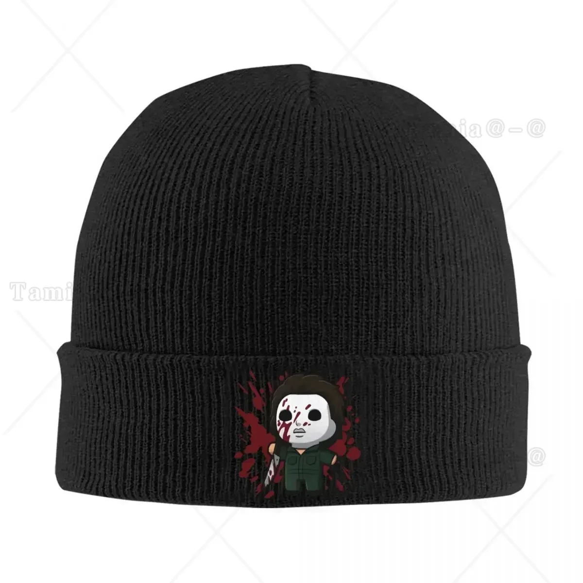 Horror Character Hats Autumn Winter Beanies New Halloween Caps Female Male Acrylic Knitted Hat