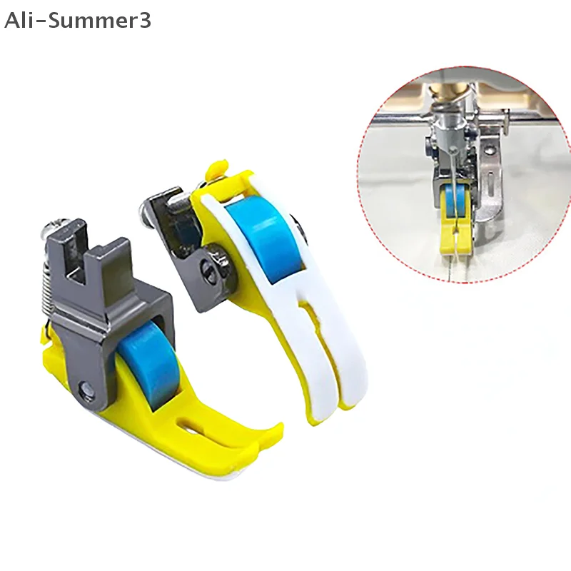 1 PCS Schmale Roller Nähfuß Für Industrielle Einzelne Nadel Steppstich Nähmaschine Zubehör