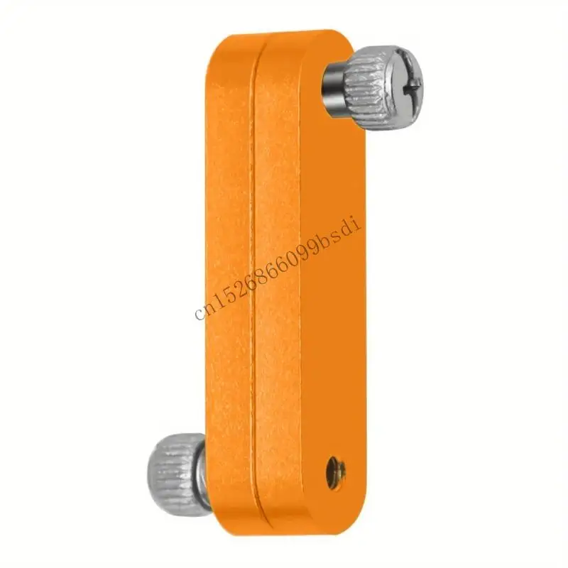 

Woodworking Scriber Line Marking Gauge for Carpentry Ruler Measuring Tool Steel Ruler Positioning Block Measuring Tool 11UA